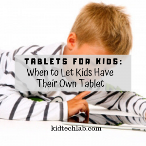 tablet for kids