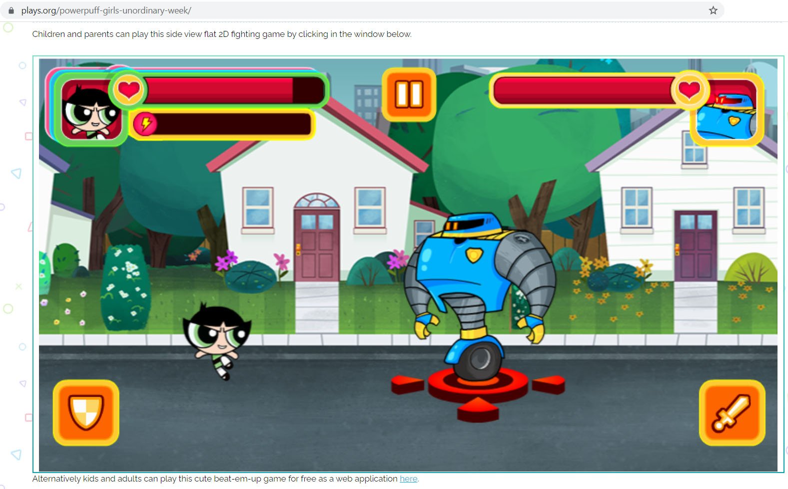 powerpuff girls game